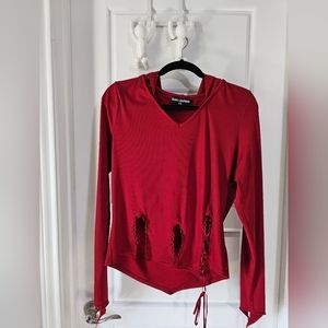 Scarlet of Darkness top